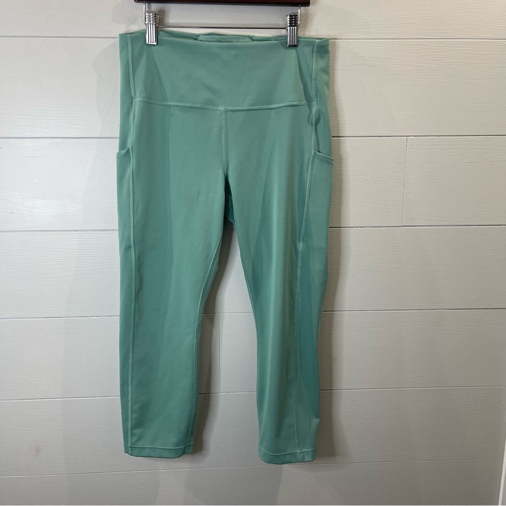 Athleta Seafoam Green Leggings